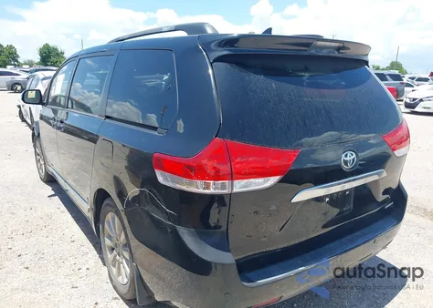 2014 Toyota Sienna Limited V6 7 Passenger/Xle V6 7 Passenger Auto Access Seat/Xle V6 8 Passenger from USA, damaged, VIN 5TDYK3DC3ES526954